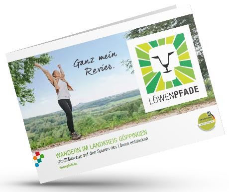 Titelblatt Infobroschüre Löwenpfade Titelblatt Infobroschüre Löwenpfade