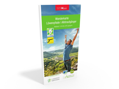 Titelblatt Wanderkarte Löwenpfade Titelblatt Wanderkarte Löwenpfade